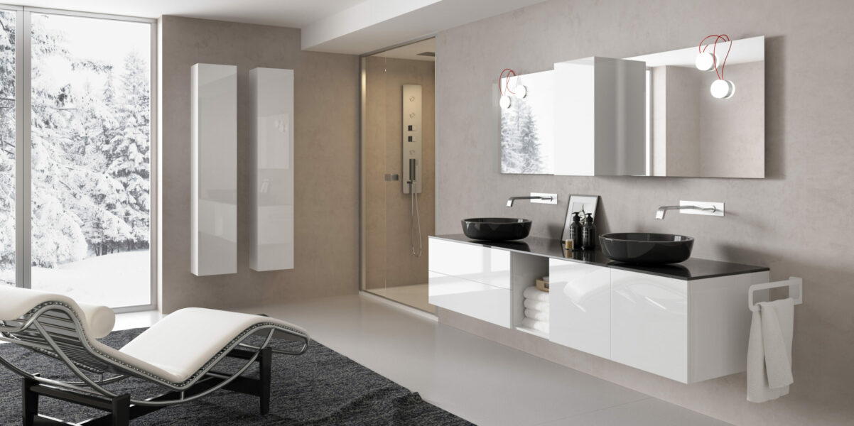 Mobili bagno componibili produzione Progetto Bagno